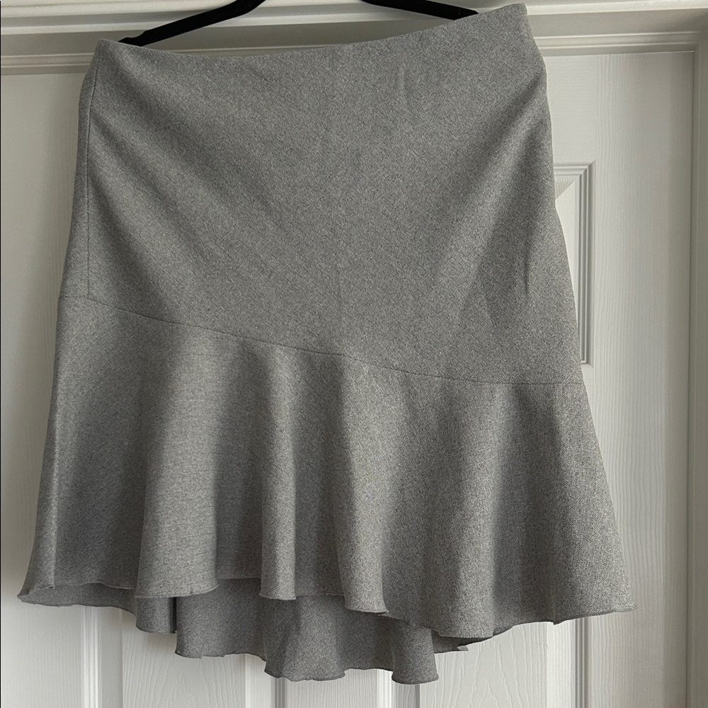 Suzy Shier High-Low Gray Skirt